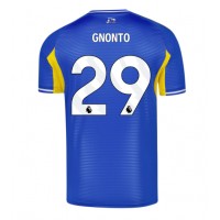 Leeds United Wilfried Gnonto #29 Vonkajší futbalový dres 2025-26 Krátky Rukáv